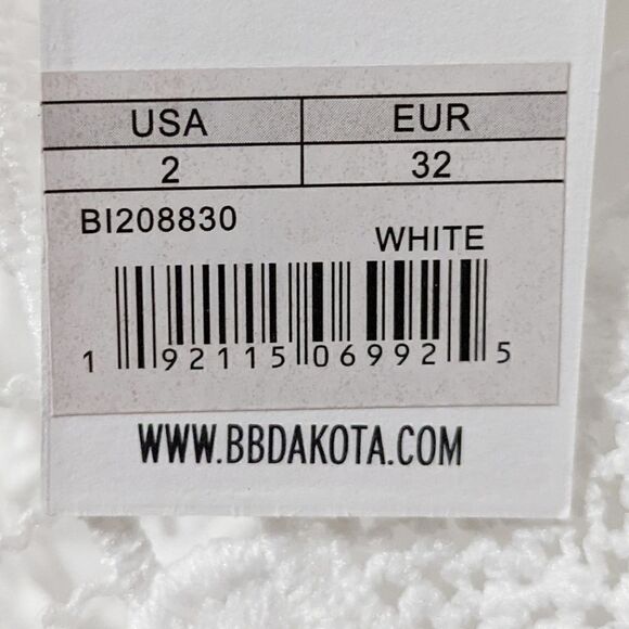 BB Dakota Bryn Lace Halter Mini Dress White Lined - Picture 6 of 10